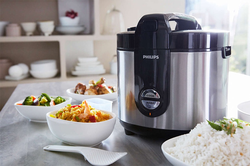 [HCM]NỒI CƠM ĐIỆN PHILIPS HD3132/66 - Hàng chính hãng