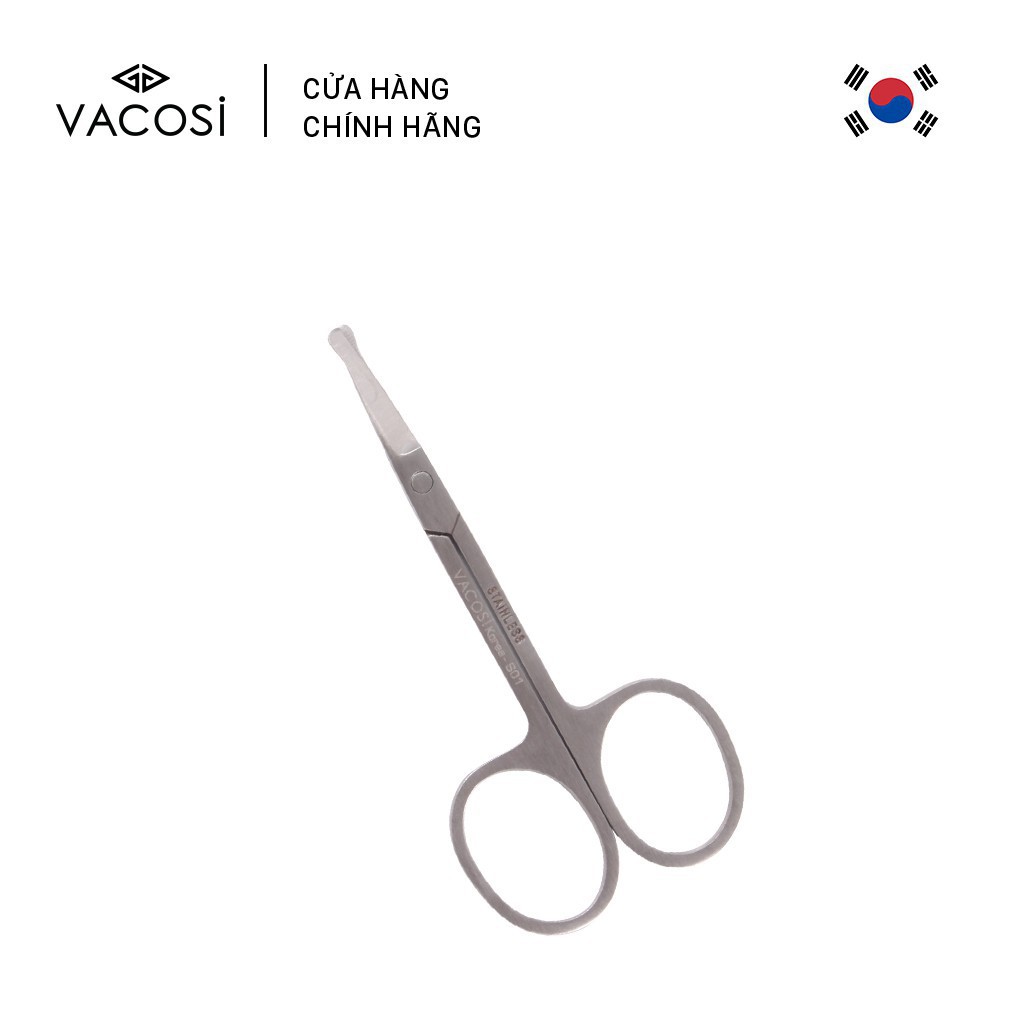 [HCM]KÉO TỈA LÔNG MŨI TRÒN VACOSI SCISSORS - S01