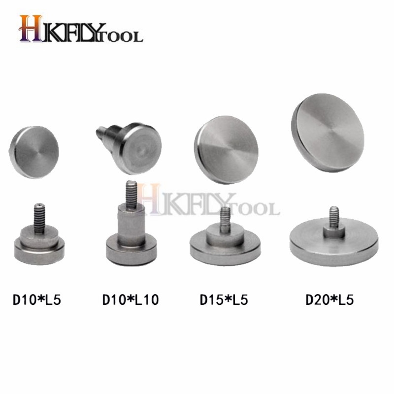 ✷☫◕ M2.5 Thread Tungsten Steel Dial Indicator Probe Flat Contact Points For Dial Test Indicator Contact Dial Gauge