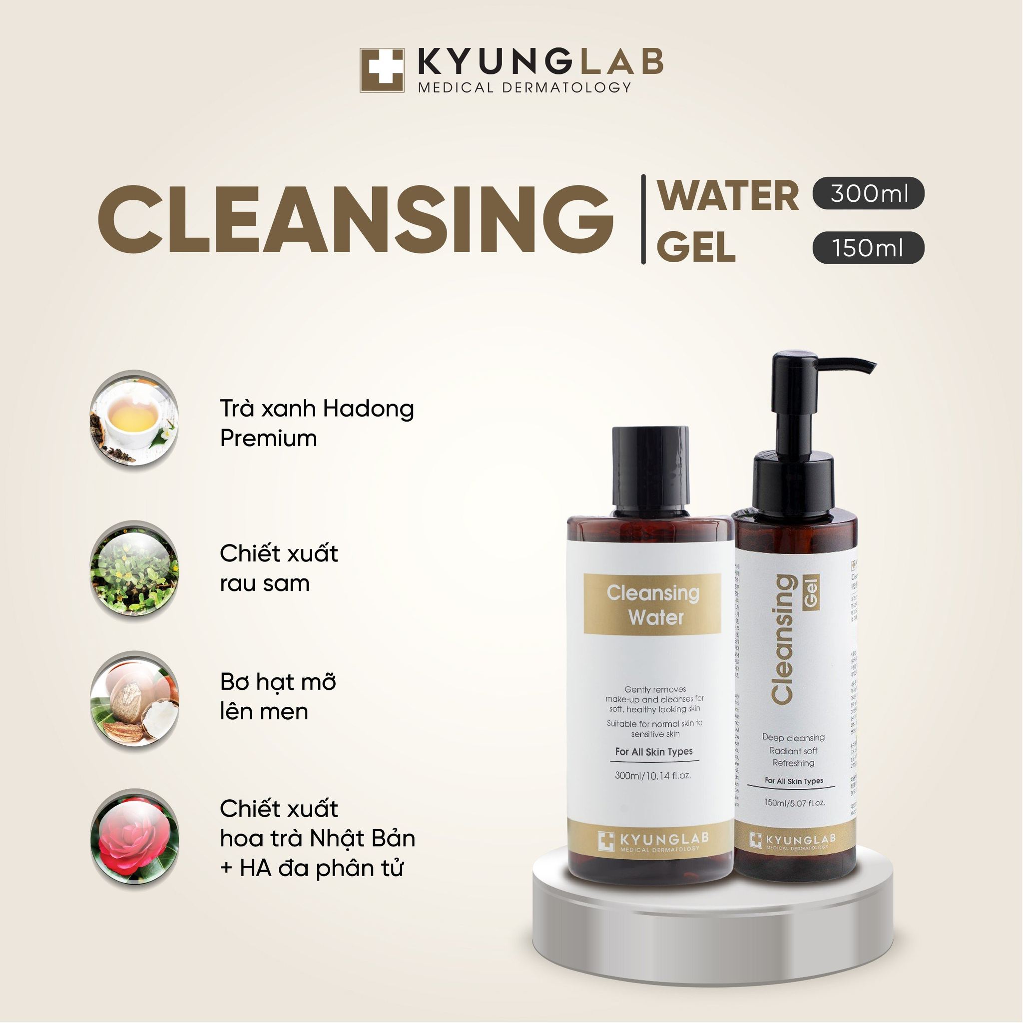 Sữa rửa mặt KyungLab Cleansing Gel 150ml