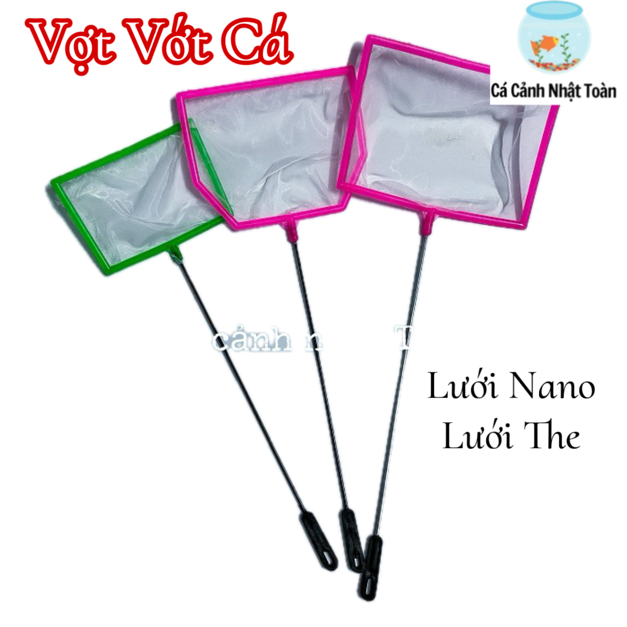 "Hoàn tiền đến 10%" VỢT NANO VUÔNG VỚT BOBO ARTEMIA VỚT CÁ