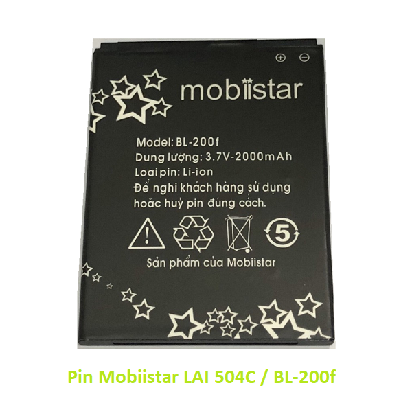 Pin Mobiistar LAI 504C / BL-200f