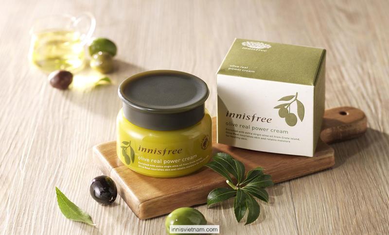 Hủ dùng thử kem dưỡng da dầu olive Hàn Quốc Olive real power cream