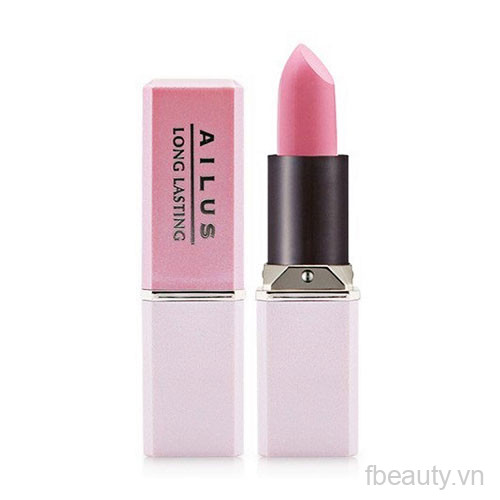 Son mịn môi giàu độ ẩm Naris Ailus Smooth Lipstick Moisture Rich Cao cấp Nhật Bản #184 Rose Pink - Hàng chính hãng