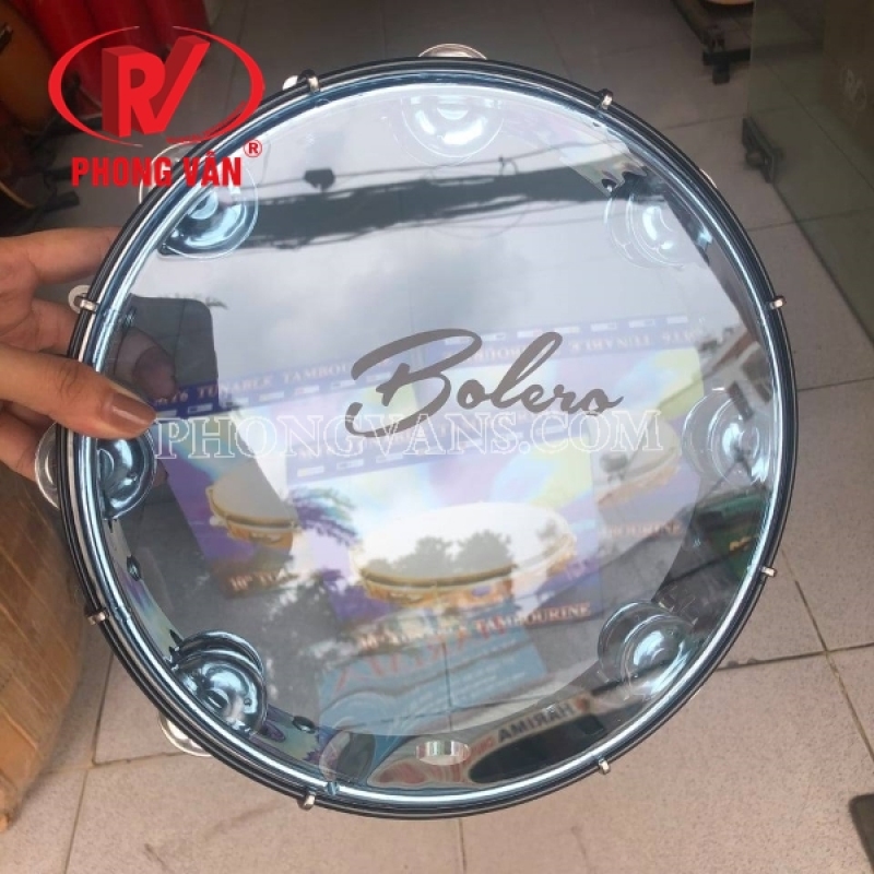 Trống lục lạc inox Bolero