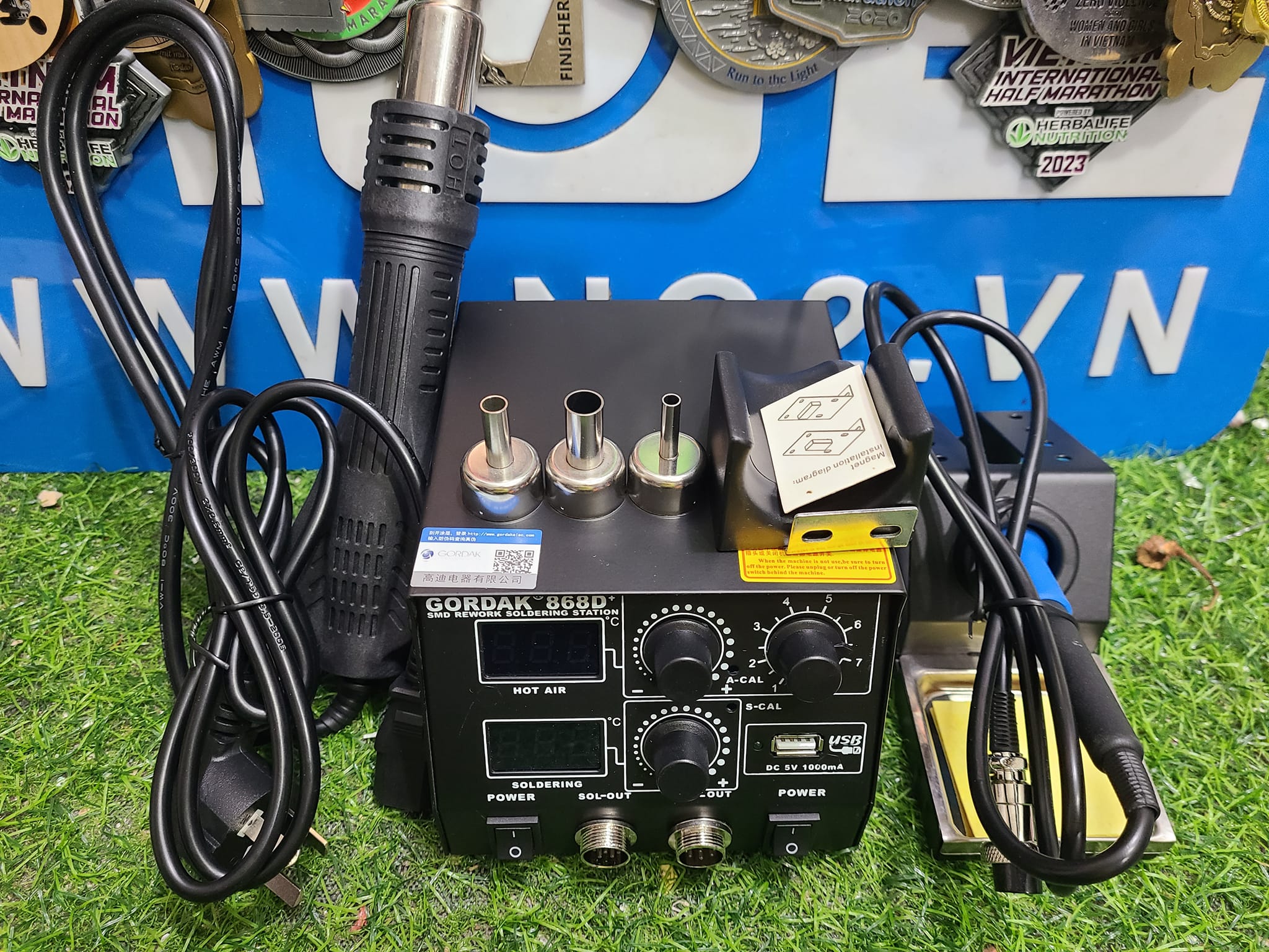 Máy khò hàn gordak 868d+