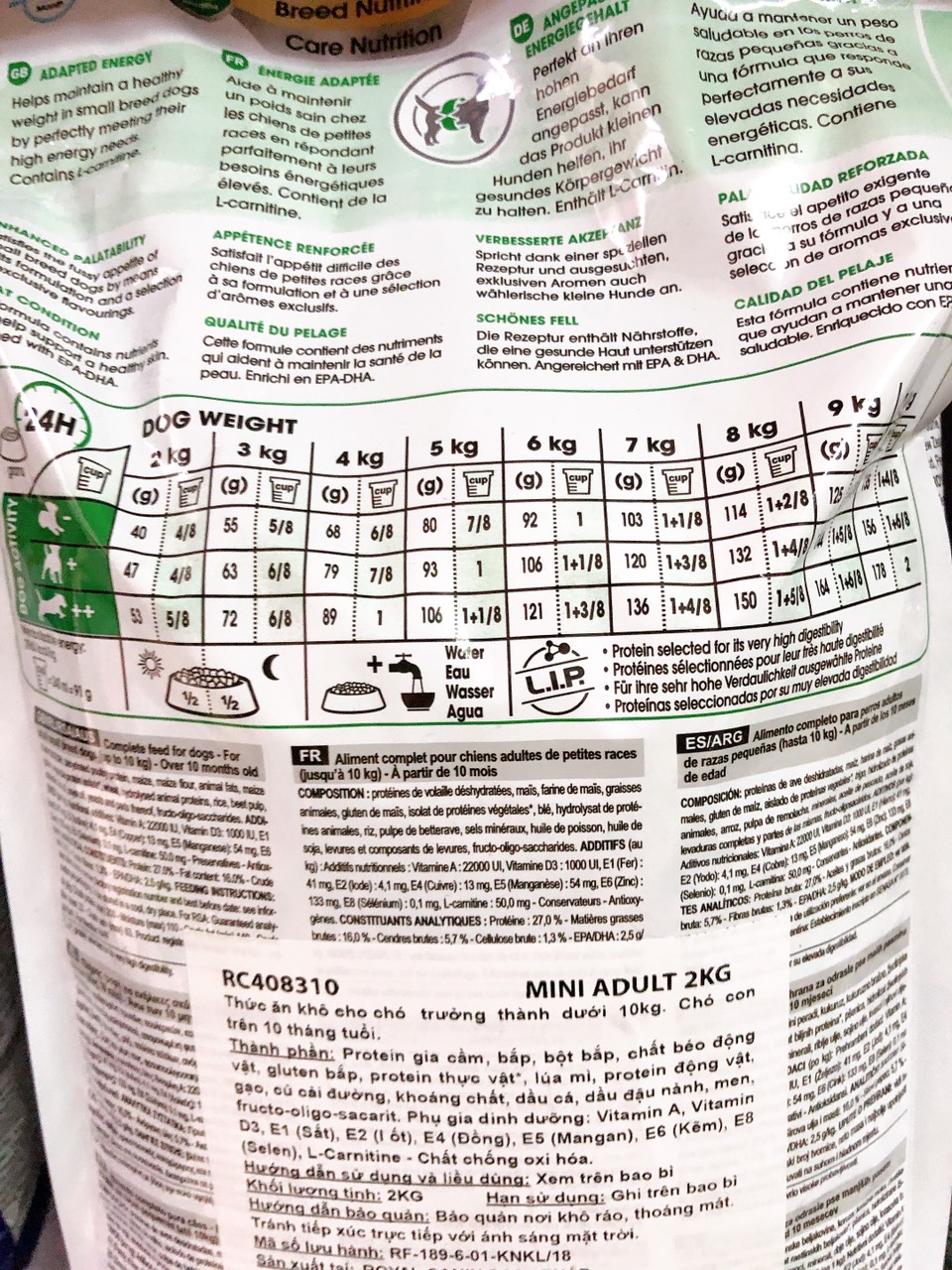 Thức ăn cho chó - Royal Canin Mini Adult 800g