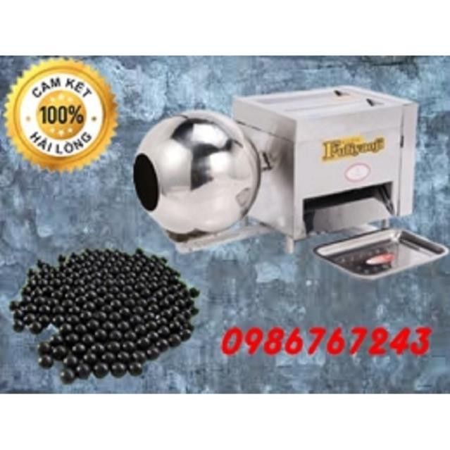 Máy làm viên 10mm cho các viên nghệ mật ong, viên tinh bột nghệ, viên trân châu