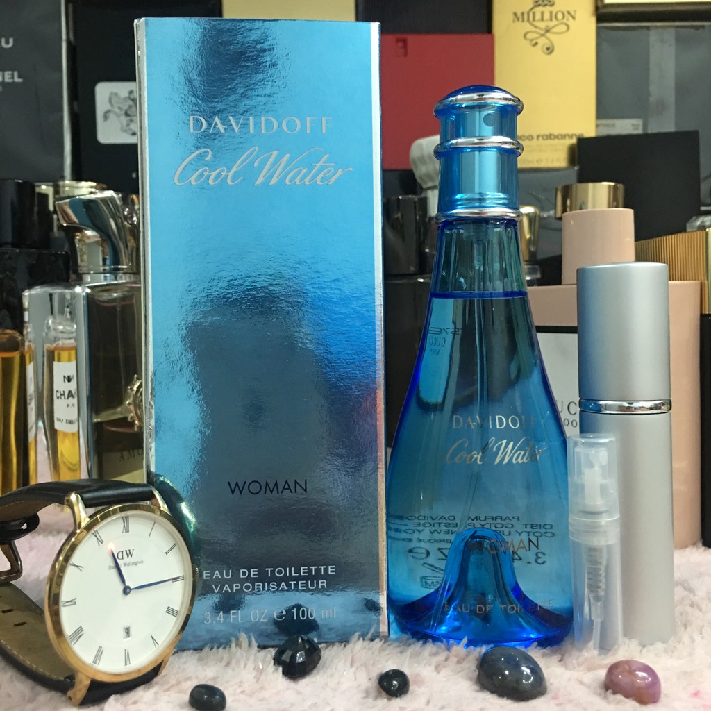 Mẫu Thử Nước Hoa Nữ Davidoff Cool Water 10ml