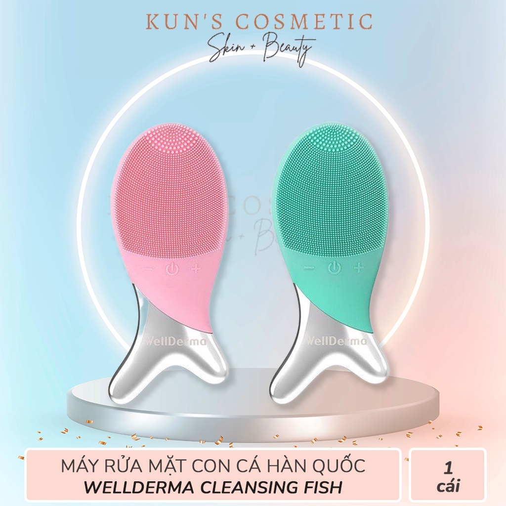 Máy Rửa Mặt Con Cá Hàn Quốc WellDerma Cleansing Fish