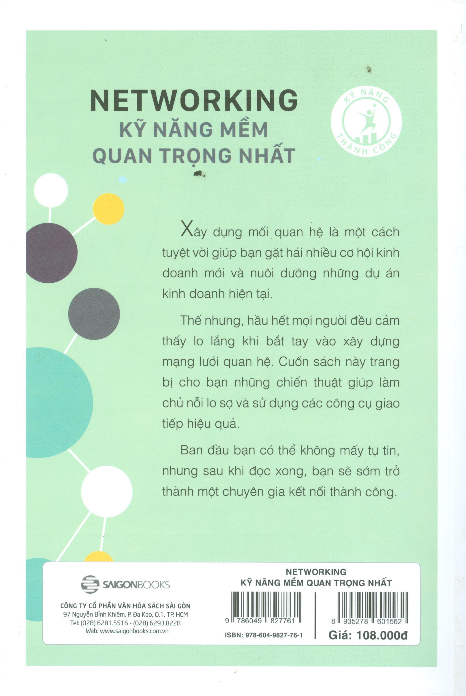 Networking - Kỹ năng mềm quan trọng nhất