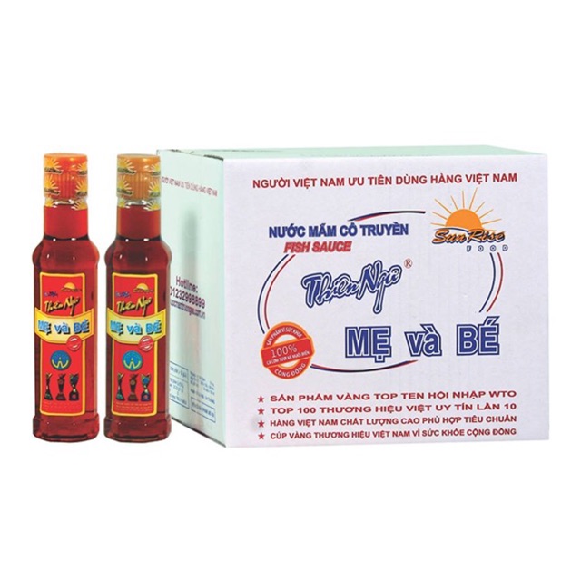 Nước Mắm Thiên Ngư 50 độ đạm cho bé