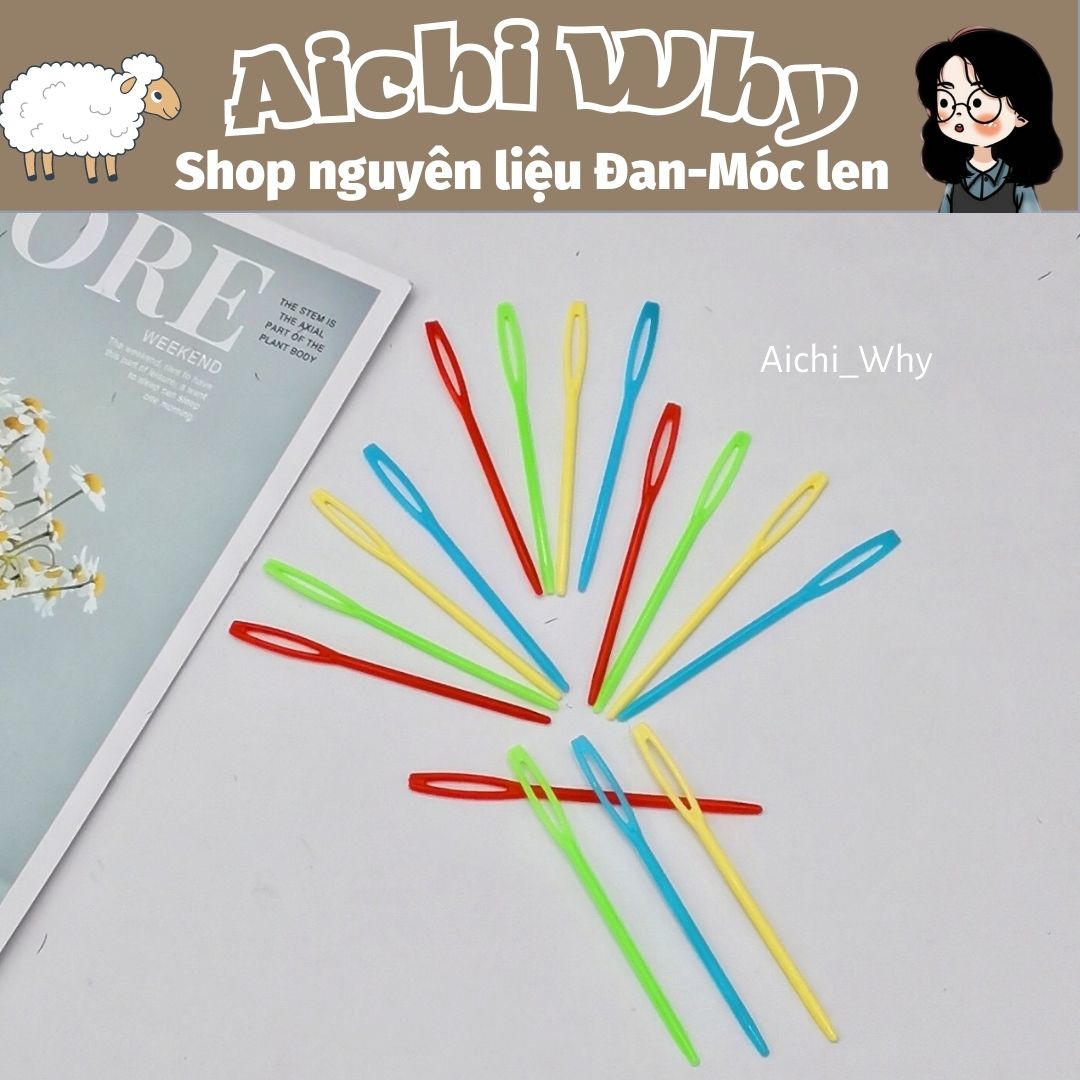Kim khâu len màu sắc (9 cái )