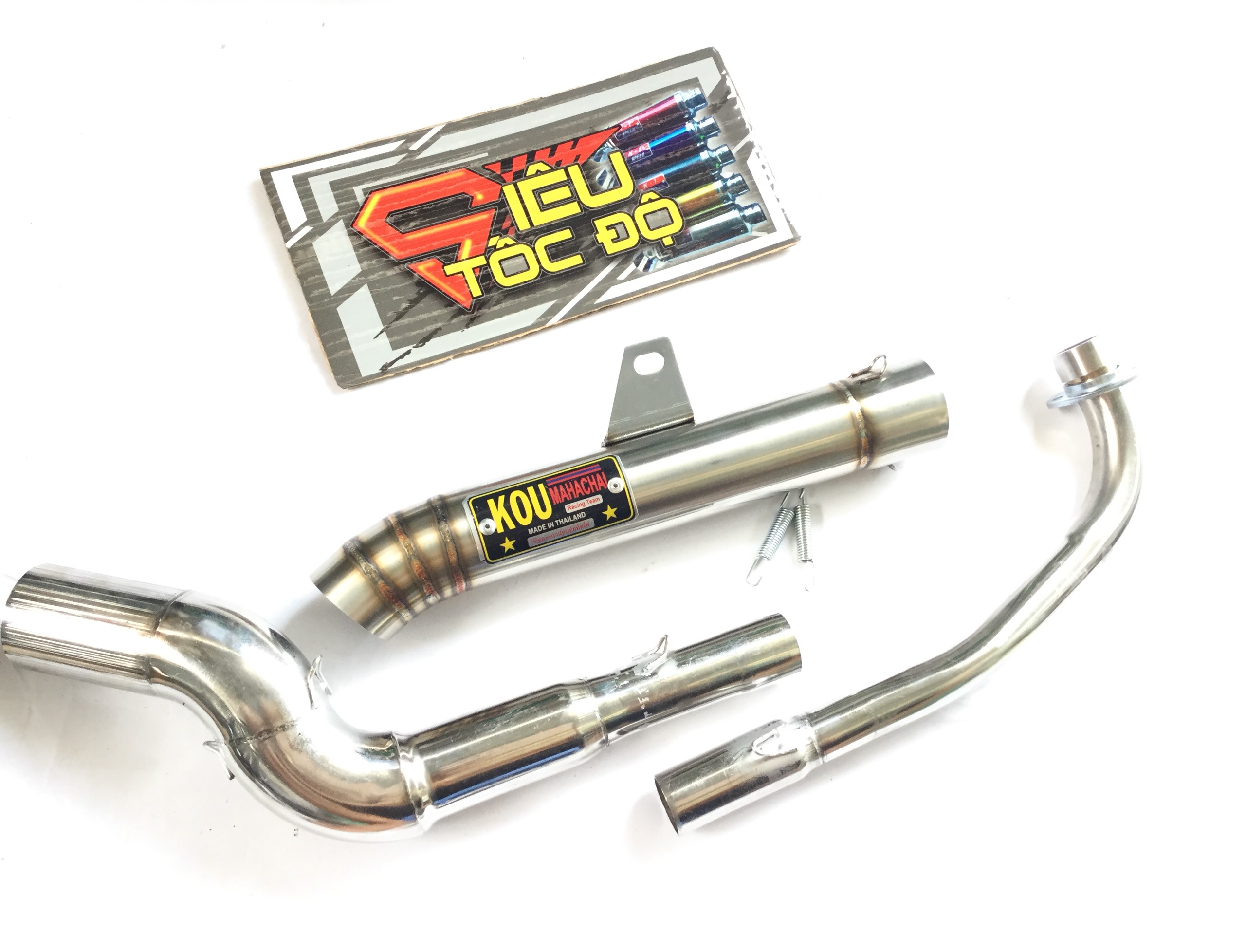 Pô KOU 304 - Cổ Cong 2 khúc Lắp Surius - Jupiter + Axolo + Taurus ...,,,.,.,.