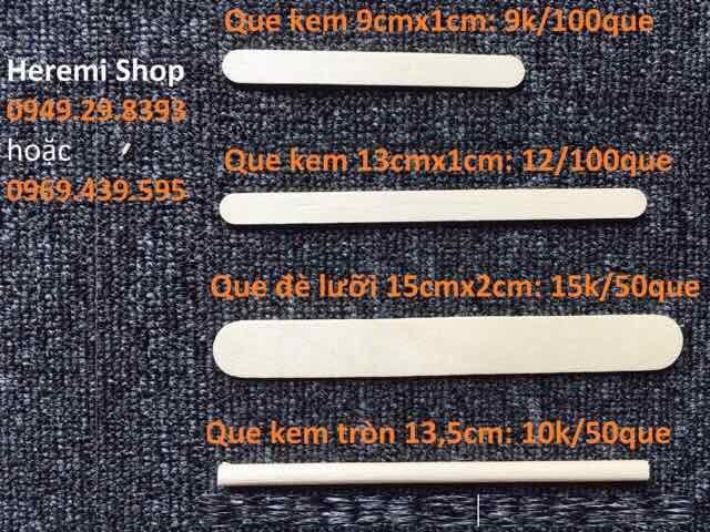 Que kem gỗ 1kg các loại làm đồ handmade (9x1cm)