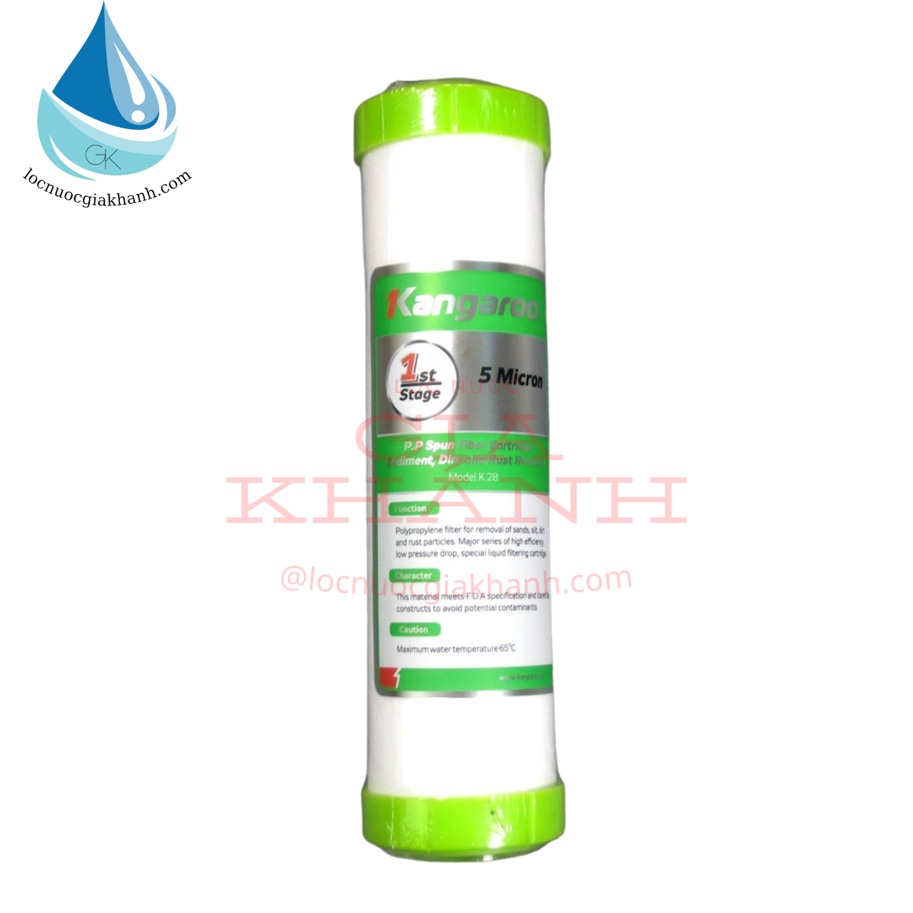 lõi lọc số 1 kangaroo hàng chính hãng.