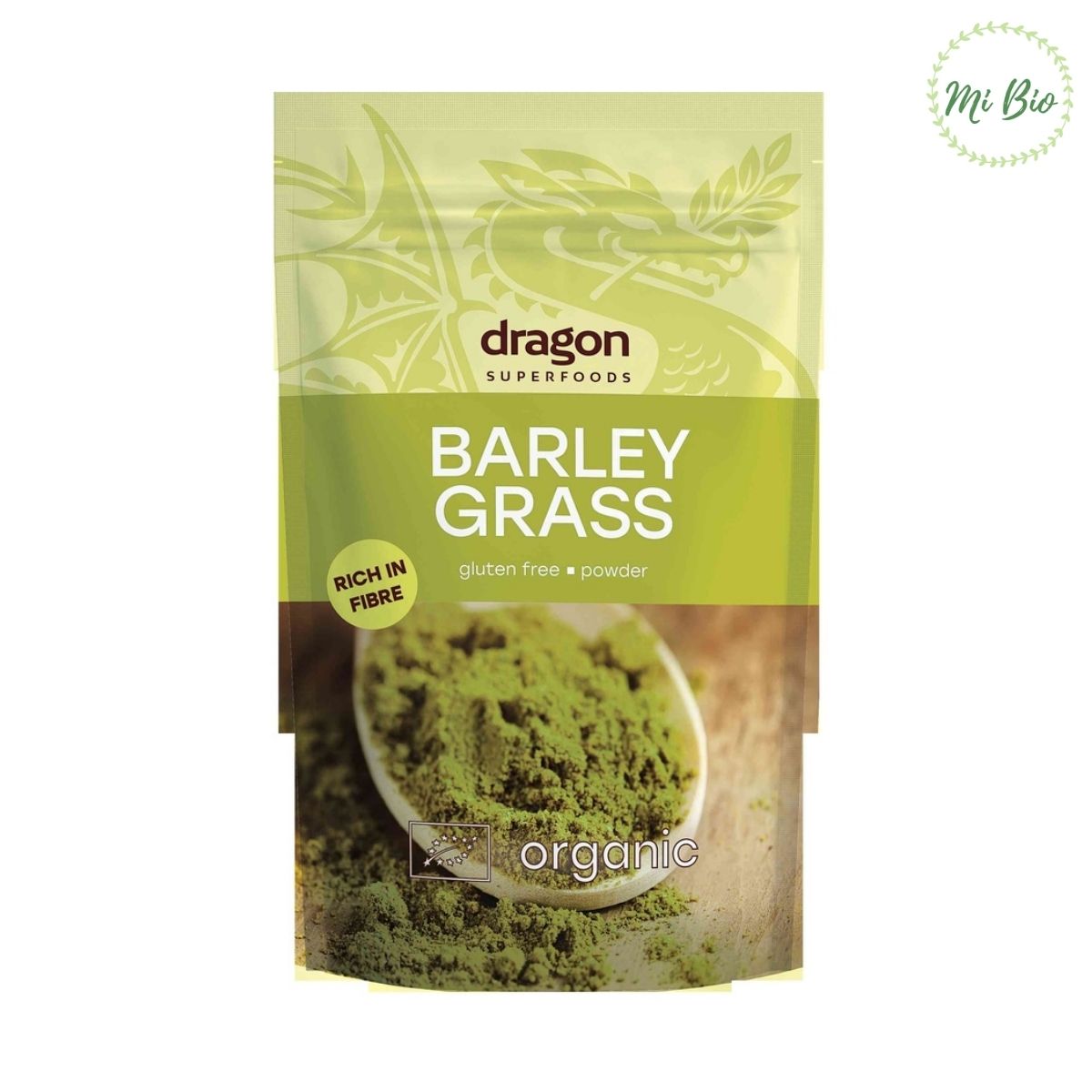Bột cỏ lúa mạch hữu cơ 150gr - Dragon Superfoods