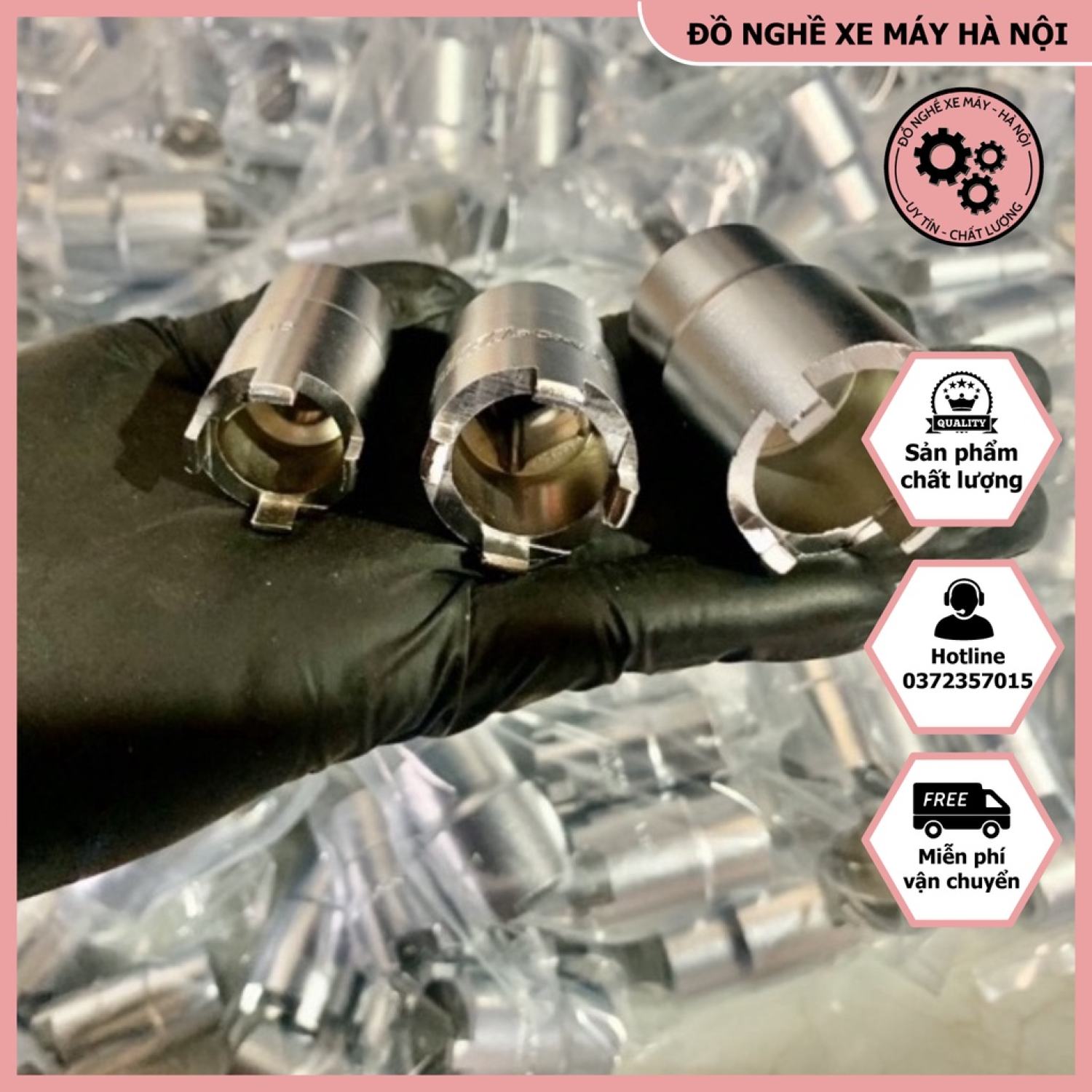 Bộ 3 Khẩu bắɴ Nồi Côn Dream/Wave/Future Siêu Xịn/16-19-21mm