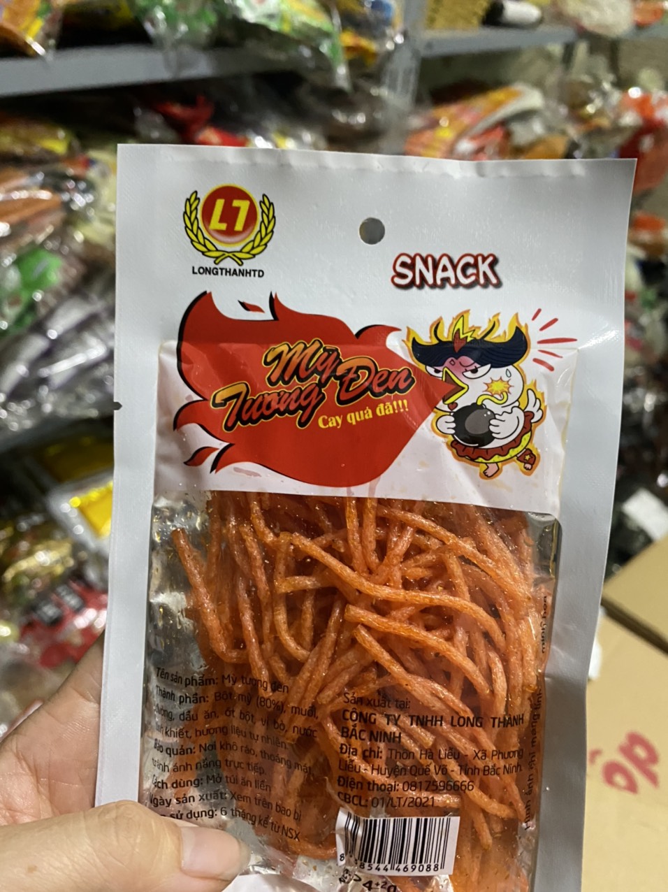 Sỉ 30 Gói Mỳ Trộn Tương Đen Siêu Ngon