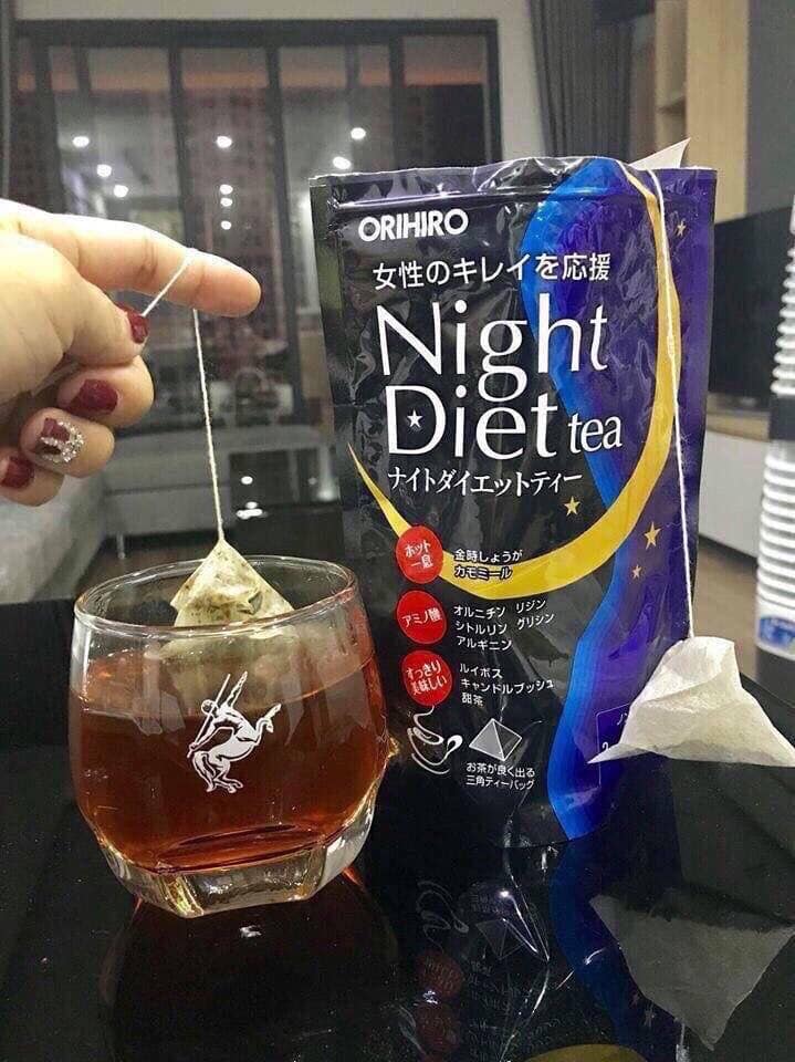 Trà giảm cân ban đêm Night Diet Tea Orihiro