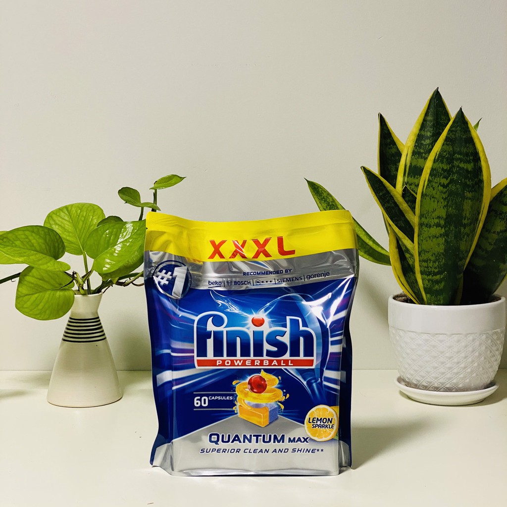 Viên rửa bát Finish Quantum