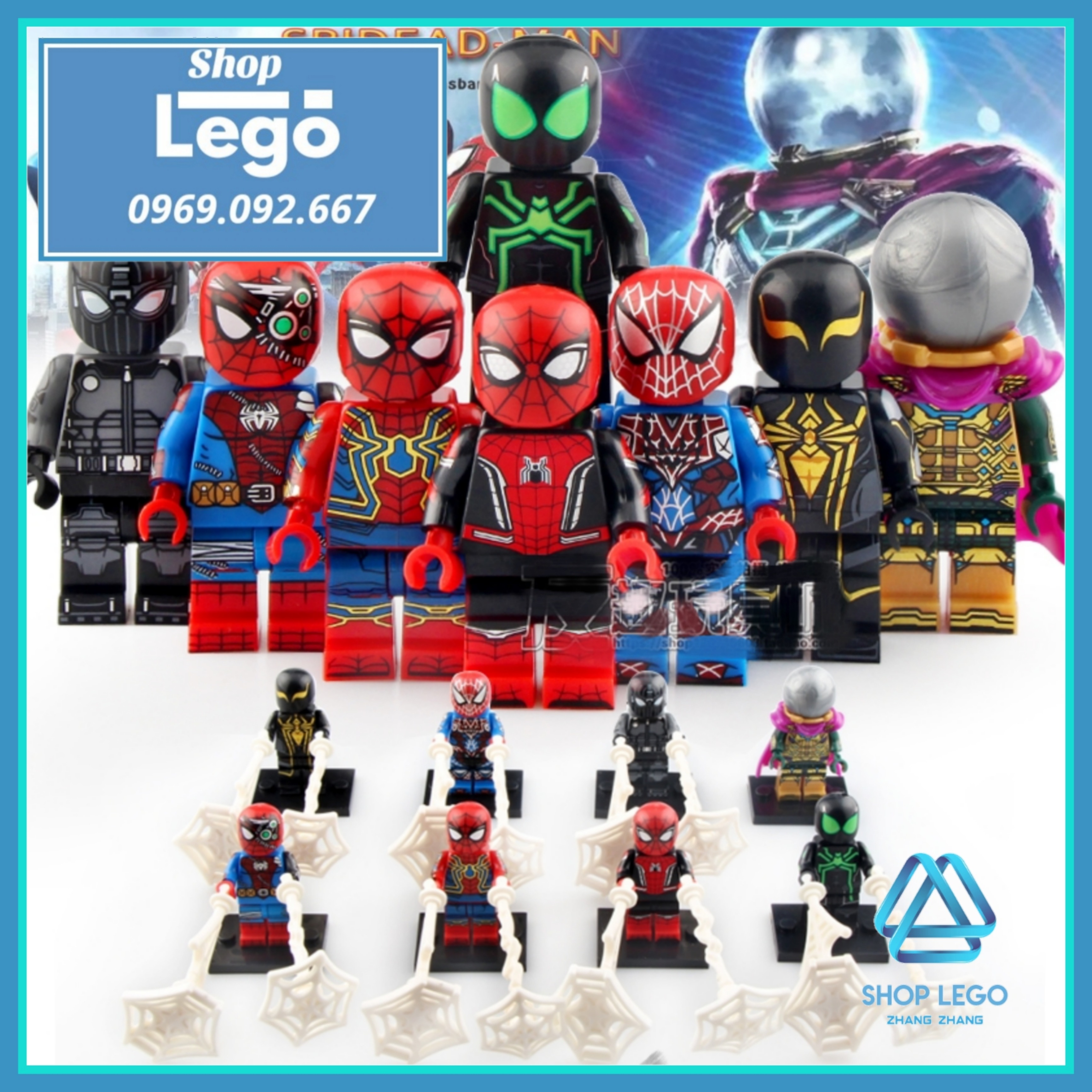 Xếp hình Spider-Man Far From Home mới nhất 2019 giá rẻ Lego Minifigures