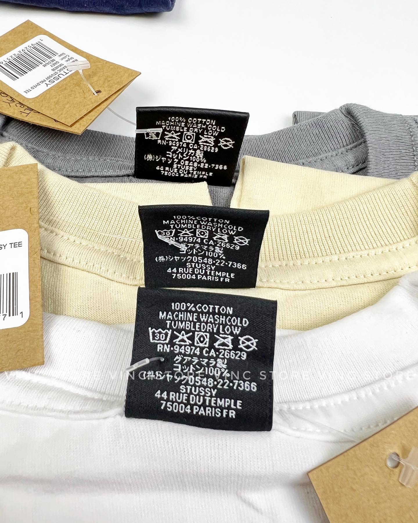 Áo thun Stussy Basic phối màu mới - CÓ SẴN