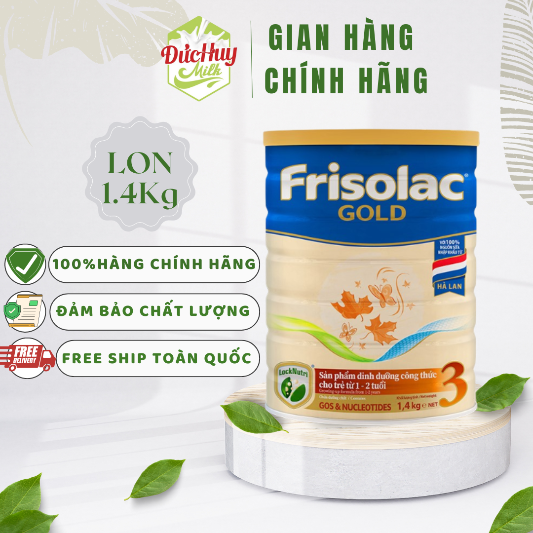 Frisolac Gold 3 Formula Milk for Babies 1-2 Years Old 1.4kg