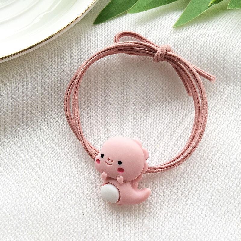 Dây buộc tóc trang trí hình khủng long dễ thương