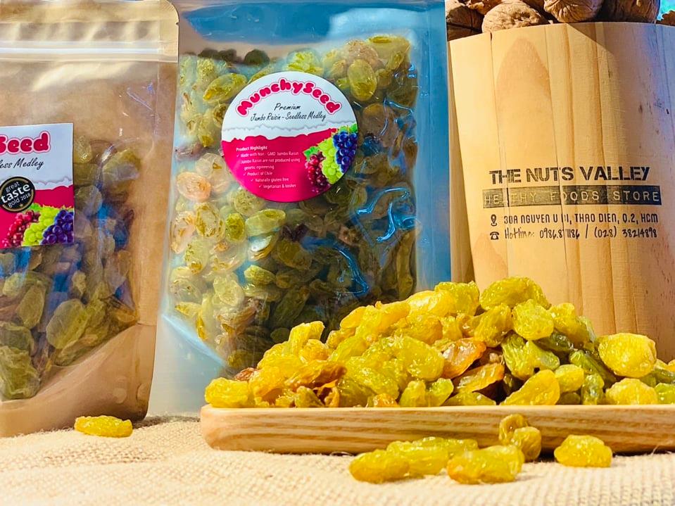 Nho Khô Vàng - GOLDEN RAISIN The Nuts Valley