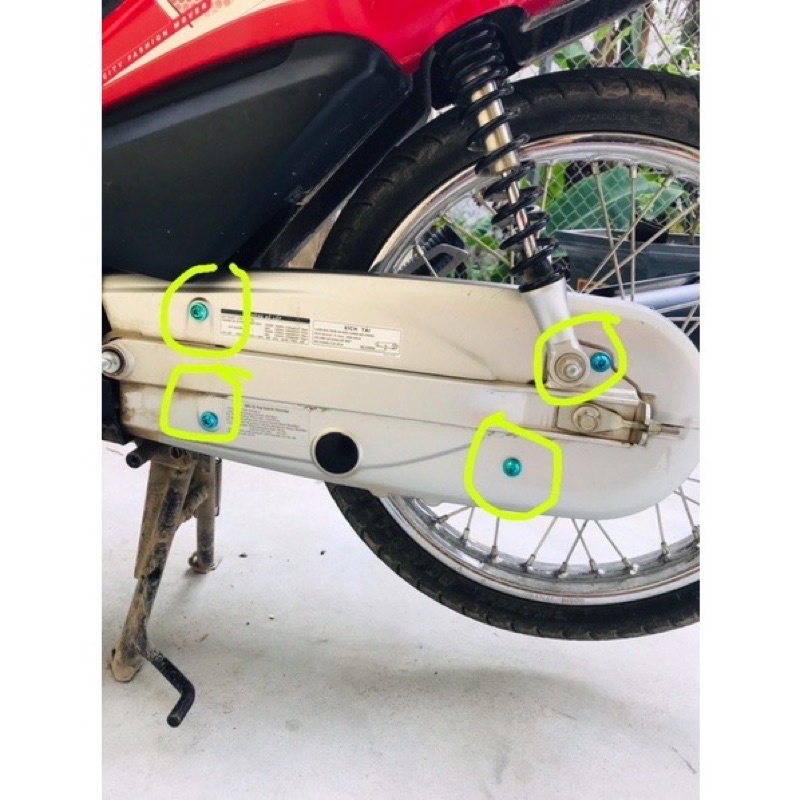 Full Ốc Dàn Áo Salaya Wave 100/110 inox 304
