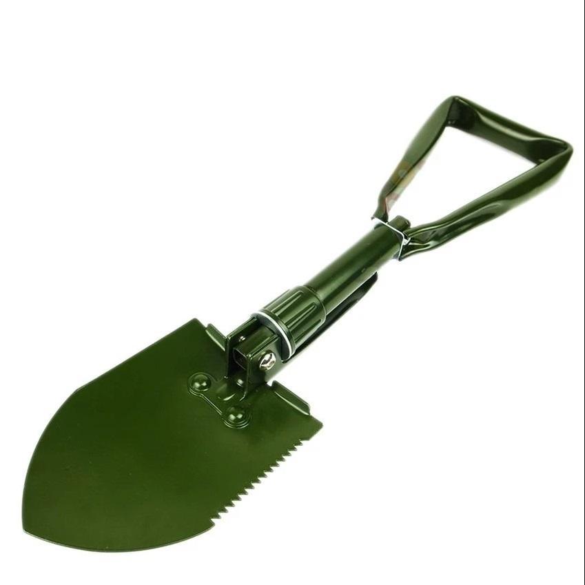 Cuốc xẻng đa năng gấp gọn- size lơn 58cm dùng đi phượt, cắm trại và làm vườn