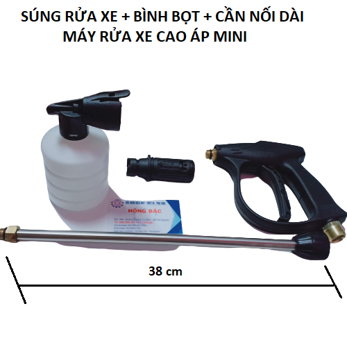 Bình xà bông tạo bọt tuyết cho máy rửa xe