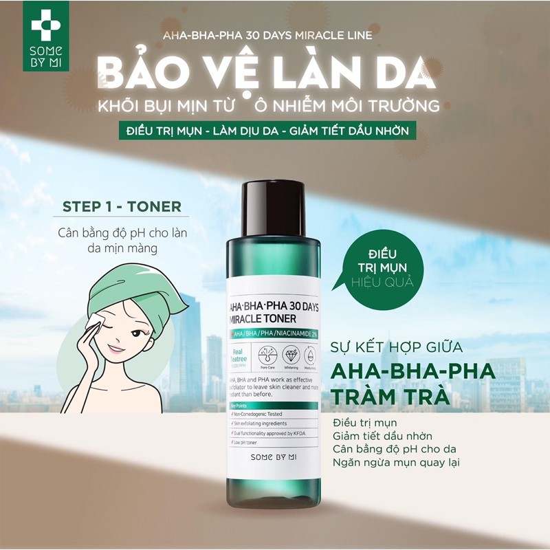 Toner  Some By Mi AHA BHA PHA 30 Days Miracle