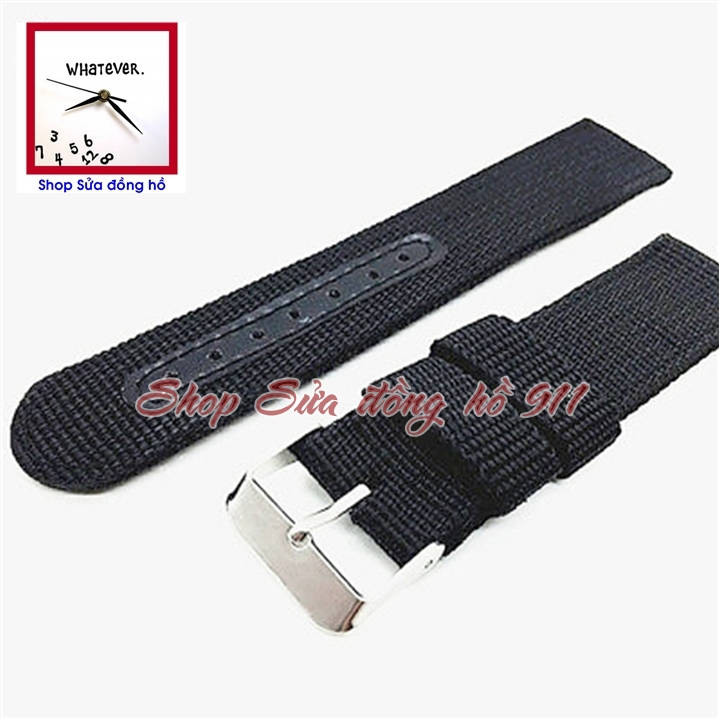 Dây dù 2 sợi. Màu Đen. Size 18, 20, 22mm