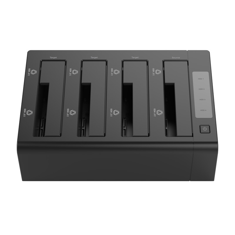 Dock ổ cứng clone 1 ra 3 USB3.0 6648US3-C - Hàng Chính Hãng
