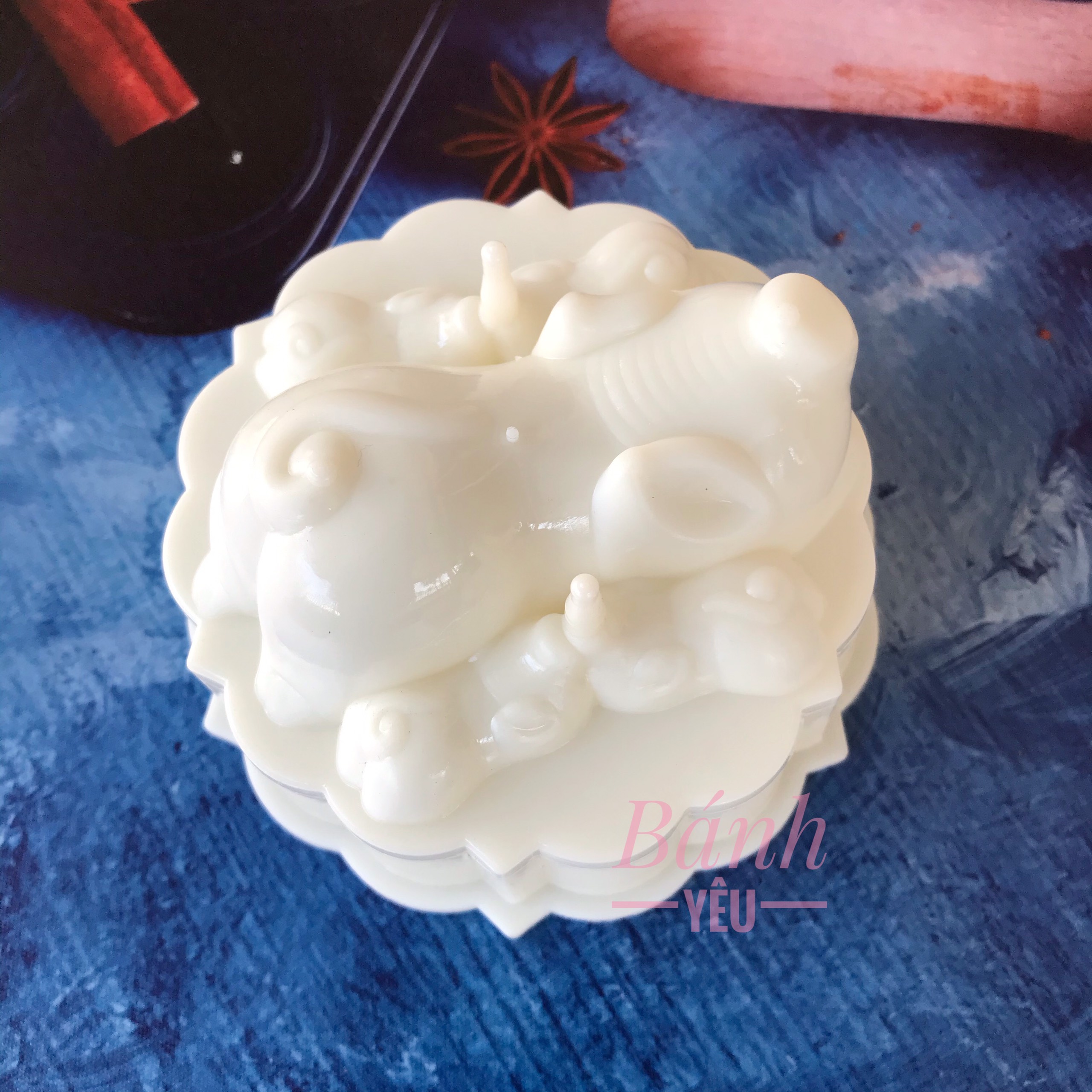 KHUÔN RAU CÂU TRUNG THU NHỰA