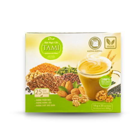 Bột Ngũ Cốc Tami (không đường)