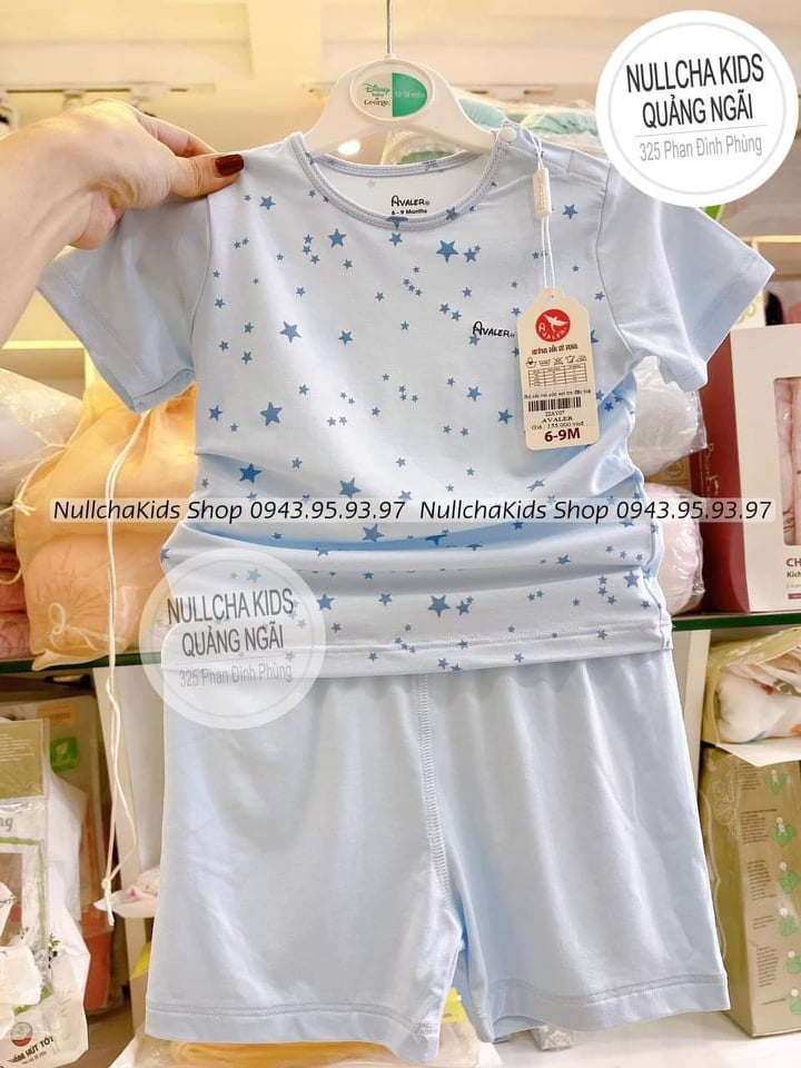 Avaler_ Bộ cộc tay Avaler sợi tre cho bé