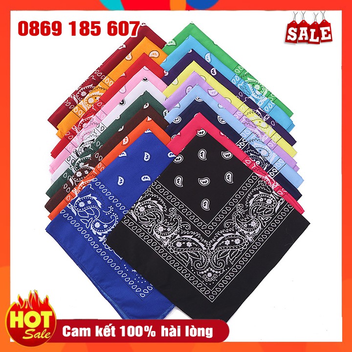 Khăn BANDANA Đa Năng Nhiều Màu Sắc Lựa Chọn