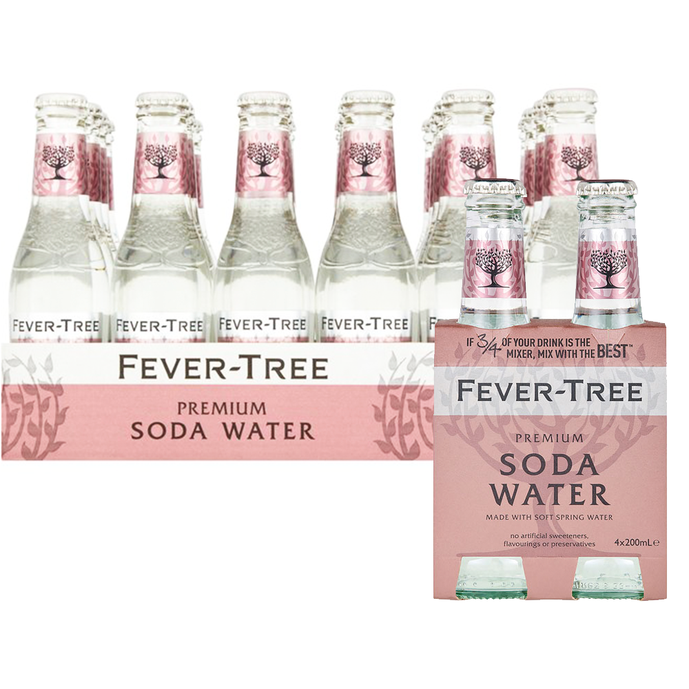 Fever Tree Premium Club Soda - Lốc 4 Chai