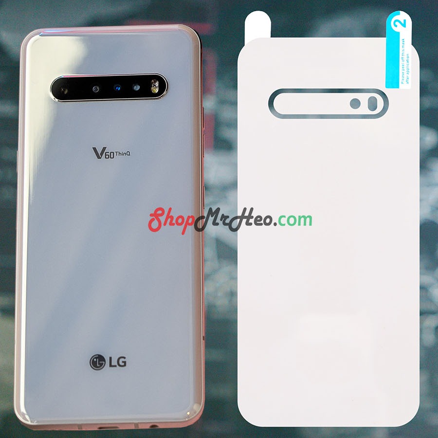 [HCM]Dán Dẻo PPF Full Măt Sau Lưng LG V60 ThinQ