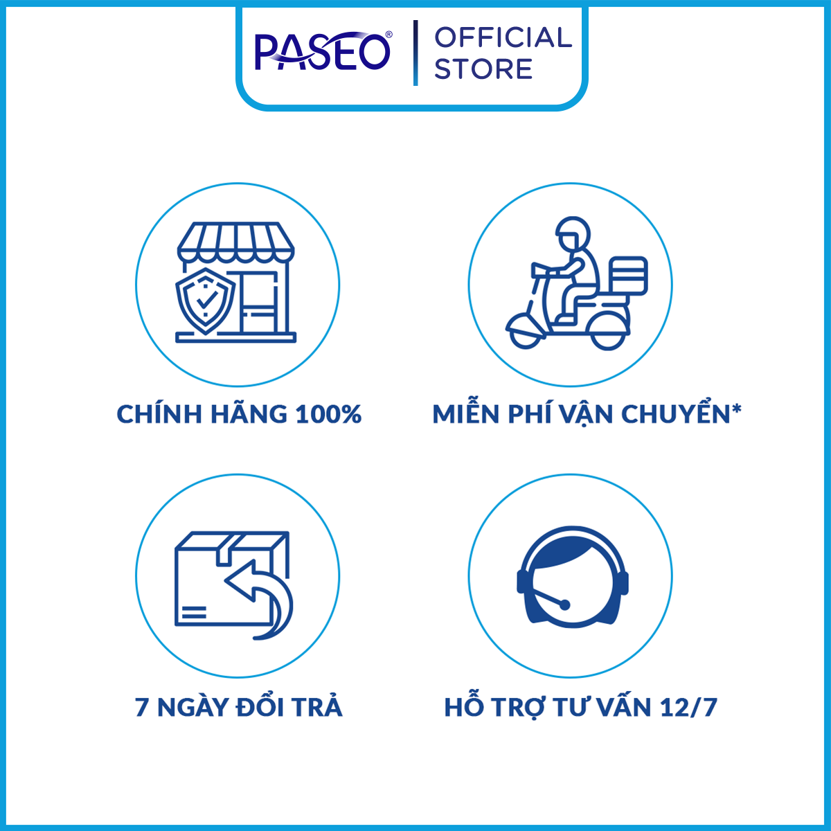 Giấy vệ sinh cao cấp Paseo dai, mềm mịn (10 cuộn 3 lớp)/lốc