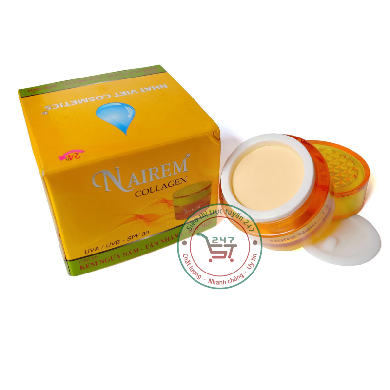 Kem nám Nairem ngừa Tàn nhang Đồi mồi 10g (Vàng)|Siêu thị trực tuyến 247 giá rẻ