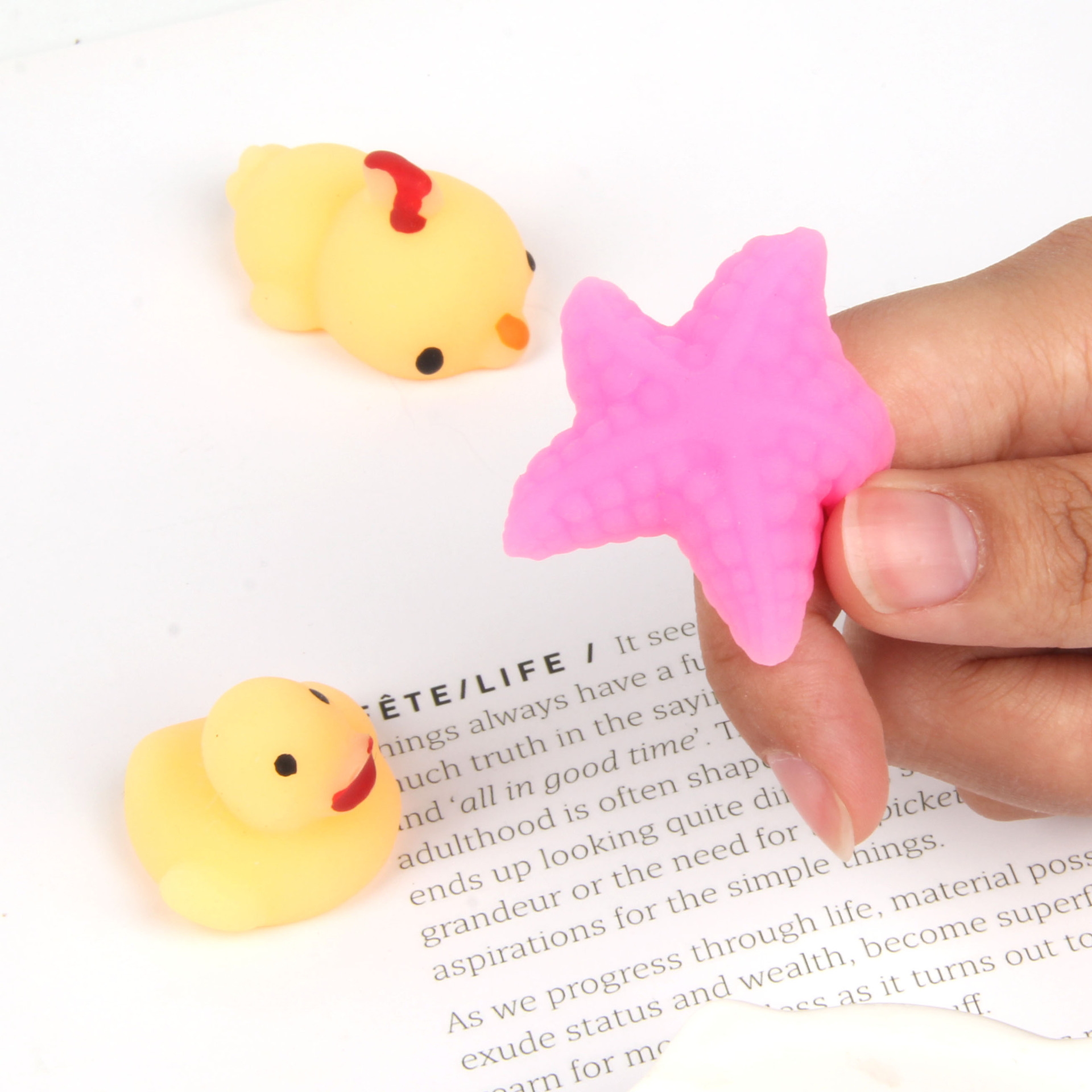 Thú mochi xả stress - Đồ chơi thú mochi squishy (Giao ngẫu nhiên 1 con)