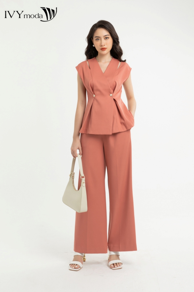 Quần dài ống rộng IVY moda MS 22M7696