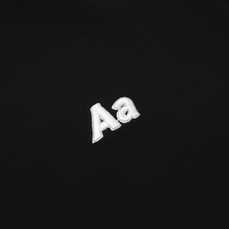 AA RACING LOGO // BLACK - ÁO THUN PHÔNG CHỮ RACING AA