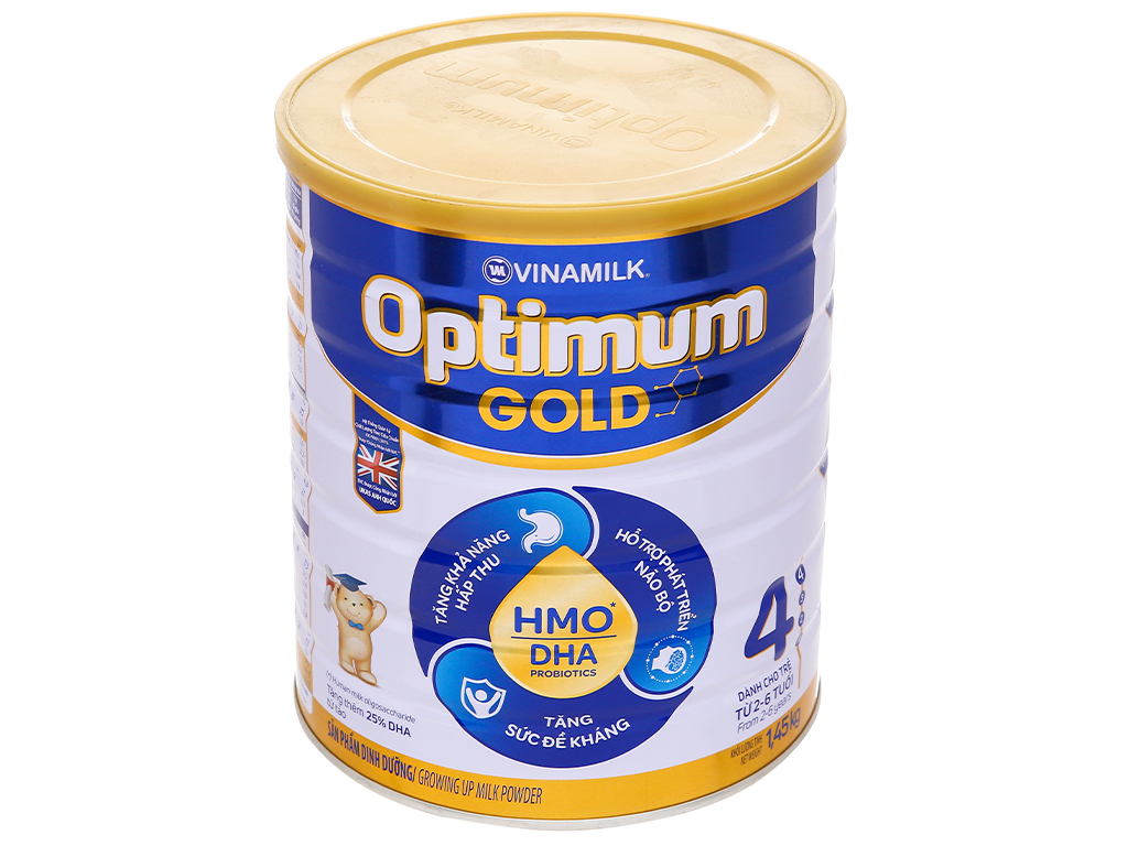 Sữa bột Vinamilk optimum gold số 4 1450G (1.45kg)
