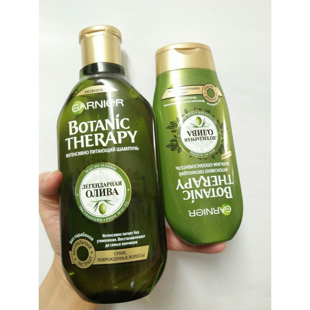 Dầu Gội, xả, ủ tóc Garnier Botanic Therapy Oliu Nga