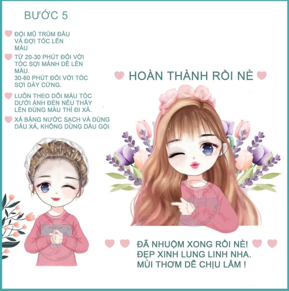 THUỐC NHUỘM TÓC ĐEN TUYỀN- TẶNG OXY